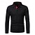 preiswerte Multipack-Mehrfachpackungen 2St Herren Viertel Postleitzahl Langarm Grau + Schwarz Polo Poloshirt mit Viertelreißverschluss Golfhemd Spleißen Farbblock Freizeitskleidung Urlaub Polyester Frühling &amp; Herbst