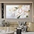 levne Olejomalby-ručně malovaná 3d květina s texturou olejomalba nástěnné umění abstraktní růžové zlato květiny malba na plátně květinová malba nástěnná výzdoba pro obývací pokoj nástěnné umění jarní výzdoba