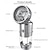 abordables Luces y linternas para acampar-1 PC 10 W Linternas y luces de camping con función de iluminación Blanco 110-120 V 1 Cuentas LED