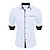 Χαμηλού Κόστους Ανδρικά πουκάμισα-Ανδρικά Casual πουκάμισο Μαύρο Λευκό Πράσινο Ανοικτό Μπορντώ Μπλε Μακρυμάνικο Συνδυασμός Χρωμάτων Συμπαγές / Απλό χρώμα Απορρίπτω Δρόμος Διακοπές Κουμπί-Κάτω Ρούχα Μοντέρνα Χαλάρωση