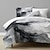 preiswerte exklusives Design-l.t.home Bettbezug-Set aus 100 % Baumwollsatin, wendbar, Premium-Elite-Bettwäsche-Set mit Marmormuster und Fadenzahl 300