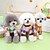 cheap Dog Clothes-Dog Cat Pet Pouch Hoodie Bear Adorable Cartoon Outdoor Dailywear Winter Dog Clothes Puppy Clothes Dog Outfits Breathable Purple Khaki Beige Costume for Girl and Boy Dog Padded Fabric XS S M L XL