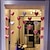 tanie Zasłony i kotary-puszysta girlanda w kształcie serca różowa zawieszka na drzwi pluszowa śliczna zasłona drzwiowa księżniczki
