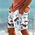 cheap Men&#039;s Board Shorts-Palm Tree Men&#039;s Resort 3D Printed Board Shorts Swim Trunks Elastic Waist Drawstring with Mesh Lining Aloha Hawaiian Style Holiday Beach S TO 3XL
