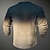 halpa Miesten 3D-T-paidat-värilohko raidat miesten katutyyli 3d print t-paita t-paita vohveli t-paita urheilu ulkoilu loma menossa t-paita pinkki sininen khaki pitkähihainen pyöreä kaula paita kevät