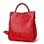 preiswerte Handtaschen und Tragetaschen-Damen-Einkaufstasche, PU-Leder, für den täglichen Einkauf zum Valentinstag, Blume, verstellbar, großes Fassungsvermögen, langlebig, einfarbig, Schwarz, Rot, Hellblau