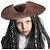 preiswerte Kostüme aus Film und Fernsehen-Pirates of the Caribbean Piraten der Karibik Cosplay Kostüm Mützen Austattungen Herren Film Cosplay Cosplay Cosplay-Kostüm Braun Maskerade Mantel Weste Bluse