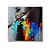 tanie Obrazy abstrakcyjne-ręcznie malowany abstrakcyjny kolorowy nowoczesny obraz ścienny na płótnie obraz dekoracyjny do dekoracji wnętrz w salonie rozciągnięta rama gotowa do powieszenia