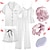 cheap Women&#039;s-5PCS Adults&#039; Bathrobe Pajamas Comfort Set，Pajamas Nightwear with Silk Headband Hair Care Anti-Frizz &amp; Hair Removal Tool Pajamas Ice Silk