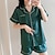 cheap Kigurumi Pajamas-Adults&#039; Pajamas Nightwear Solid Color Onesie Pajamas Fashion Casual Daily Ice Silk Cosplay For Women&#039;s Dailywear Animal Sleepwear Cartoon