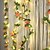 olcso LED szalagfények-Valentin napi esküvői party dekoráció szimuláció rattan lámpafüzér 2m 20 leds füzér lámpák akkumulátor/napenergiával működő kültéri terasz erkély születésnapi parti nyaraló dekoráció