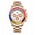 tanie Zegarki kwarcowe-Onola męski zegarek kwarcowy modny zegarek biznesowy na co dzień świecący kalendarz wodoodporna dekoracja stalowy zegarek