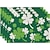 billige Placemats &amp; Coasters &amp; Trivets-st. patrick&#039;s day dekkematte, kløverborddekorasjon, sklisikre og varmeisolerende linmatter sesongbaserte vårbordmatter for festkjøkkenspisedekorasjon