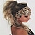 abordables Accessoires de coiffure-Femmes large élastique bandeau bandeau sport yoga bandeau cheveux chapeaux