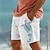 levne Pánské grafické šortky-3D potisk zvířecí pánské kraťasy z 10% lnu letní havajské kraťasy plážové kraťasy stahovací šňůrka v pase prodyšný měkký krátký ležérní každodenní dovolená streetwear