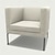 abordables IKEA Couvertures-Housse de canapé en lin Kivik, coupe régulière avec accoudoirs, lavable en machine, série Ikea
