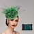 cheap Wedding &amp; Party-Feathers Net Fascinators Hats Headpiece with Feather Cap Flower 1 PC Wedding Horse Race Ladies Day Melbourne Cup Headpiece with A Clutch Evening Bag