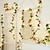 olcso LED szalagfények-Valentin napi esküvői party dekoráció szimuláció rattan lámpafüzér 2m 20 leds füzér lámpák akkumulátor/napenergiával működő kültéri terasz erkély születésnapi parti nyaraló dekoráció