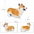 cheap Dolls-Simulated Animal Toy Dog Model Golden Retriever Bulldog Labrador Dog Home Car Decoration