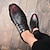 abordables Zapatos Oxford de hombre-Hombre Oxfords Zapatos formales Zapatos De Vestir Zapatillas de plataforma Zapatos de reptil Vintage Negocios caballero británico Boda Fiesta y Noche PU Altura Incrementando Cómodo Antideslizante
