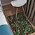 cheap Rugs &amp; Mats &amp; Carpets-Holly Plant Area Rug Kitchen Mat Non-Slip Oil Proof Floor Mat Livingroom Rug Indoor Outdoor Mat Bedroom Decor Bathroom Mat Entrance Rug Door Mat