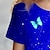 お買い得  トップス-女の子 3D 猫 バタフライ Ｔシャツ シャツ 半袖 3Dプリント 夏 活発的 ファッション かわいいスタイル ポリエステル 子供 3〜12年 クルーネック アウトドア カジュアル 日常 レギュラー