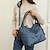 preiswerte Handtaschen und Tragetaschen-Damen Schultertasche PU-Leder Täglich Reißverschluss Hohe Kapazität Feste Farbe Schwarz Rot Blau