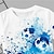voordelige 3D-pyjama voor jongens-Jongens 3D Voetbal T-shirt en broek pyjamaset Korte mouw 3D-afdrukken Zomer Actief Modieus Dagelijks Polyester Kinderen 3-12 jaar Strakke ronde hals Huis Causaal Voor Binnen Normale pasvorm