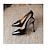 abordables Zapatos de boda-Mujer Tacones Zapatos de boda Regalos de San Valentín Boda Fiesta Pedrería Lentejuela Tacón de Aguja Dedo Puntiagudo Elegante Clásico Cuero Sintético Mocasín Plata Negro