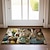 levne Doormaty-rohožka velikonoční zajíček omyvatelné koberečky kuchyňská podložka protiskluzový koberec odolný proti oleji vnitřní venkovní rohož ložnice dekorace koupelnová rohož vstupní koberec