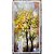 זול ציורי פרחים/צמחייה-מינטורה בעבודת יד אבסטרקטי עץ פרח ציורי שמן על בד קישוט אמנות קיר תמונה מודרנית לעיצוב הבית ציור ללא מסגרת מגולגל לא מתוח
