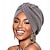 preiswerte Arabischer Muslim-Damen Mützen Turban Arabisch arabisch Muslim Ramadan Feste Farbe Erwachsene Kopfbedeckung