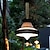 billiga Lyktdesign-led taklampa varmvit ljus färg 36 cm taklampa tyg vintage stil vintage traditionell / klassisk matsal sovrum taklampa 110-240v