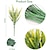 tanie Wystrój domu-sztuczny bukiet lawendy imitacja zielonej rośliny dekoracja do domowej restauracji ogród plastikowy pakiet lawendy sztuczne rośliny 8szt