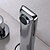 billige Armaturer til badeværelset-Håndvasken vandhane - Vægmontering / Udbredt Galvaniseret Indendørs Opsætning To Håndtag tre hullerBath Taps