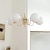 billiga Klusterdesign-led taklampa 3/5/8-ljus varm ljus färg 3 ljus färg glob design klassisk stil traditionell stil matsal sovrum pendellampor 110-240v
