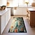 olcso nappali és hálószoba szőnyegek-William Morris ihlette szőnyeg konyhai szőnyeg csúszásmentes olajálló padlószőnyeg nappali szőnyeg kültéri hálószoba dekoráció fürdőszoba szőnyeg bejárati szőnyeg ajtószőnyeg ajtószőnyeg