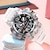 preiswerte Digitaluhr-Sanda Damen-Digitaluhr, Sport-Mode-Armbanduhr, leuchtende Stoppuhr, Wecker, Datum, Woche, Silikonarmband