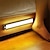 baratos luz do armário-sensor de movimento sob as luzes do armário 3 temperaturas de cor sem fio usb recarregável luz noturna luzes do armário interno luminárias magnéticas sob o balcão para armário de cozinha iluminação de