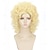 tanie Peruki kostiumowe-długie kręcone blond peruka z lat 70. 80. kobiety kostium cosplay na halloween peruka