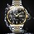 Недорогие Механические часы-Новые брендовые мужские светящиеся часы jinshidun, автоматические механические часы с двойным календарем, простые водонепроницаемые мужские спортивные часы для бизнеса