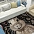 abordables alfombras de salón y dormitorio-Alfombra de área de conejo lindo de Pascua, alfombra de cocina, alfombra antideslizante a prueba de aceite, alfombra de sala de estar, alfombra interior y exterior, decoración de dormitorio, alfombra