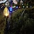 preiswerte Bodenlichter-C9 Weihnachts-Wegebeleuchtung, 12 LED-Lampen, Pfahlbeleuchtung, mehrfarbige Außenbeleuchtung für den Gehweg, grünes Kabel, anschließbar für Feiertage, kommerzielle Weihnachten, Hof, Garten, Rasen