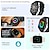 billige Smartwatches-HK95 Smart Watch 1.96 inch Smartur Bluetooth Skridtæller Samtalepåmindelse Aktivitetstracker Kompatibel med Android iOS Dame Herre Lang Standby Handsfree opkald Vandtæt IP 67 40 mm urkasse