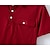 preiswerte klassisches Polo-Herren Poloshirt Polos mit Knöpfen Casual Festtage Kargen Kurzarm Modisch Basic Glatt Tasche Sommer Regular Fit Schwarz Weiß Rot Orange Grün Beige Poloshirt