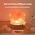 זול אורות דקורטיביים-מנורת ארומתרפיה ללא להבות מפזר אבן מנורת שולחן לחדר שינה מנורת לילה יצירתית