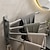 billiga Handduksstänger-pistol grå roterande handdukshållare operforerad handduksstång flerpolig badrumsförvaring väggmonterad tvättställsförvaring