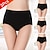 cheap Multipack-Mutipack Women&#039;s Basic Comfort Pure Color 3 Pcs Brief Micro-elastic High Waist Underwear Set