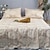 preiswerte 3D-Bettbezüge-Bettlaken-Kissenbezug-Set aus 100 % Leinen mit Blumenmuster, natürlichem, gewaschenem französischem Flachs, weiches, atmungsaktives Bauernhaus-Bettwäsche-Set