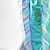 billiga Film- och TV-kostymer-Lilla sjöjungfrun Prinsessa Ariel Cosplay-kostym Kläder Flickor Film-cosplay Cosplay Topp+kjol (utan tillbehör) Topp+kjol (med tillbehör) Halloween Maskerad Topp Sjöjungfrustjärt